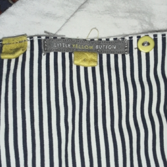 Little Yellow Button Top - Picture 6 of 7